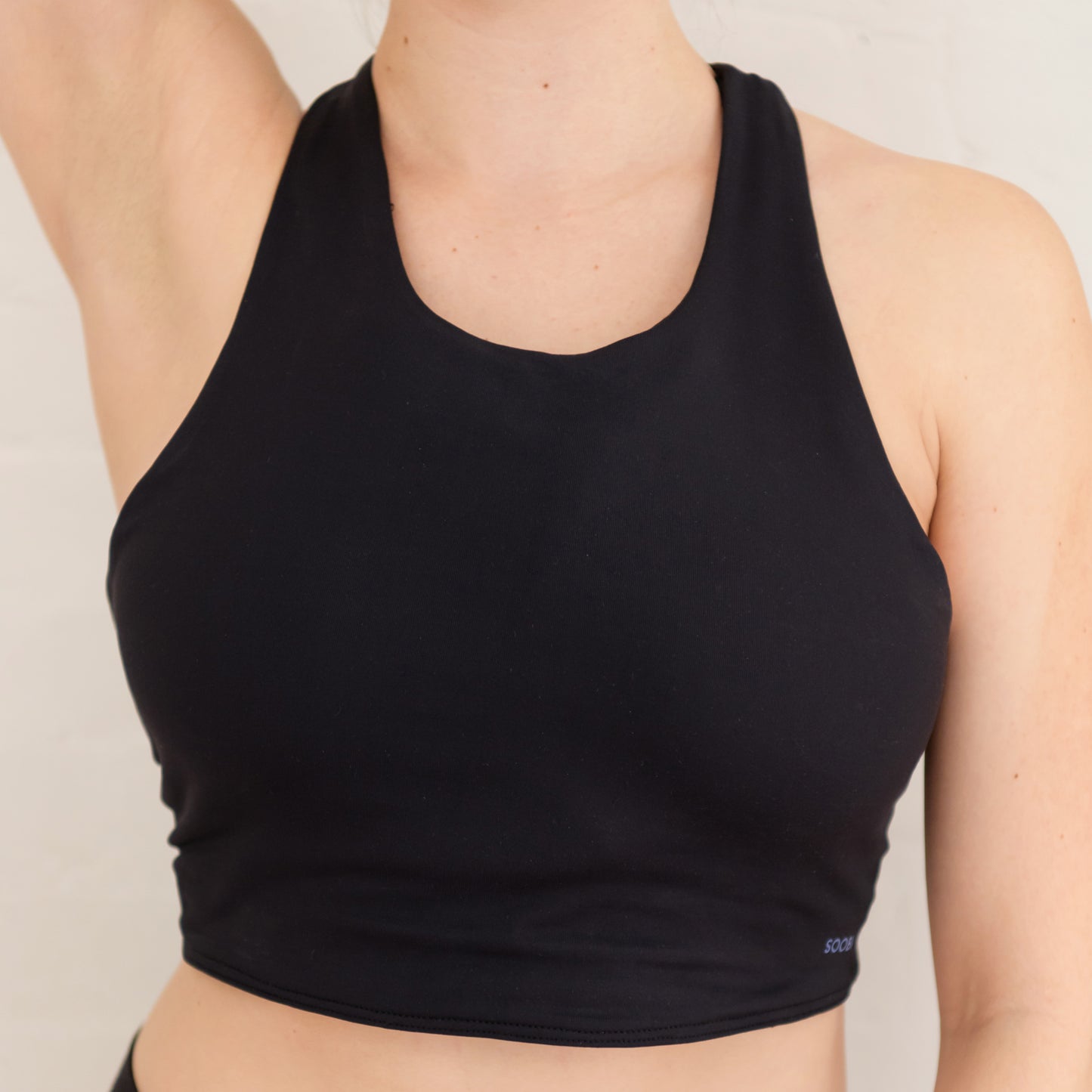 Racerback Longline Breast Pillow Bralette
