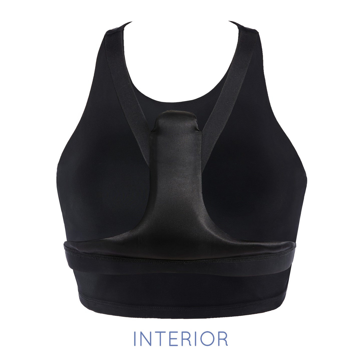 Racerback Longline Breast Pillow Bralette